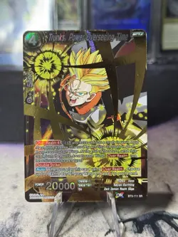 Trunks Power Overseeing Time BT3-111 SR Dragon Ball Super Card Game Near Mint - Image 1