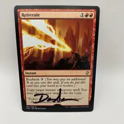 Reitera Card Signed By Dan Scott Magic The Gathering Artist Proof - Image 1