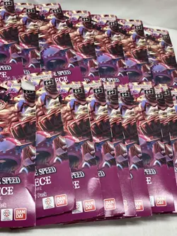 One Piece Card Game A Fist Of Divine Speed Booster Pack Lot of 25x - Image 4