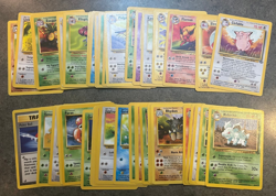 Pokemon Near Complete Jungle Unlimited Set 63/64 Cards Holos MP/HP Missing #3 - Image 3