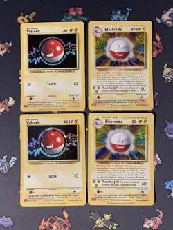 Pokemon Card Voltorb 010/034 Electrode 011/034 Trading Card Game Classic - NM x1 - Image 1