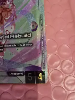 Gundam Aerial Rebuild LR+ GD01-067 Alt Art Foil Mint Gundam TCG Card Game - Image 3