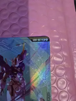 Gundam Aerial Rebuild LR+ GD01-067 Alt Art Foil Mint Gundam TCG Card Game - Image 4