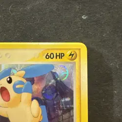 Minun 37/106 2005 EX Emerald Pokemon Card Reverse Holo Uncommon Stamped NM - Image 4