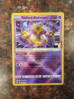 Radiant Alakazam 059/195 Prize Pack Series Cards Holo - Image 1