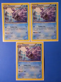 4x Cloyster 24/122 Pokemon TCG card XY BREAKpoint uncommon NM - Image 1