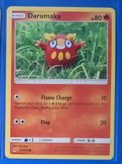 4x Darumaka 23/214 Pokemon card SM Unbroken Bonds common NM - Image 2