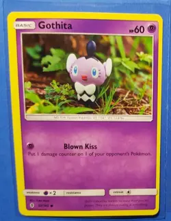 4x Gothita 52/145 Pokemon TCG card SM Guardians Rising common NM - Image 3