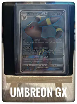 Pokemon Umbreon GX TCG Full Art Holo Card Hidden Fates 142/149 - Image 3