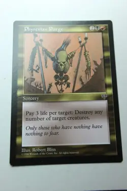 MTG Phyrexian Purge x1- -Mirage-Lightly Played - Image 1