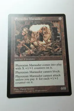 MTG Phyrexian Marauder x1- -Visions-Lightly Played - Image 1
