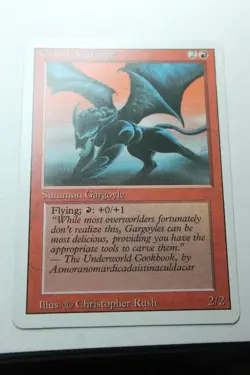 MTG Granite Gargoyle x1- -Revised Edition-Lightly Played - Image 1