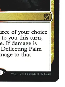 Magic The Gathering MTG Khans of Tarkir KTK 2014 #173 Deflecting Palm FOIL x1 - Image 5
