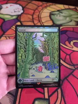 Forest (1943) (Rainbow Foil) Secret Lair Drop MTG NM - Image 1