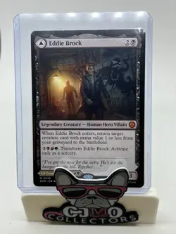 Eddie Brock // Venom, Lethal Protector - 55 - SPM - NM - MTG Magic the Gathering - Image 1