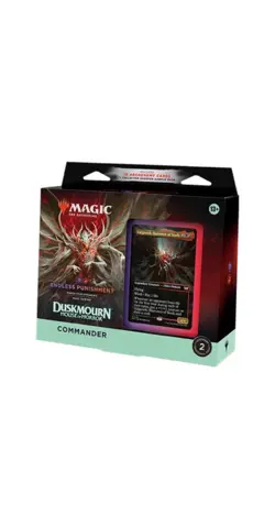 Magic The Gathering- Duskmourn - Commander Deck - Endless Punishment NEW SEALED - Image 1