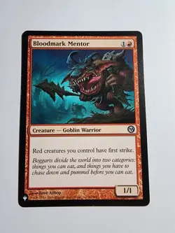 Bloodmark Mentor (83) The List Reprints Regular - Image 1