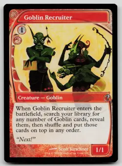 Goblin Recruiter (Future Sight) U Mystery Booster 2 193 NM - Image 1