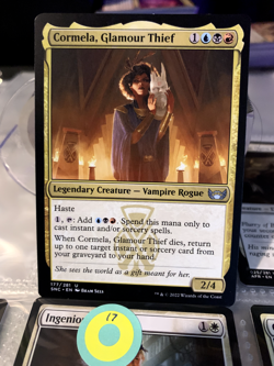 Cormela, Glamour Thief, MTG, Streets of New Capenna, Magic the Gathering, 177 - Image 1