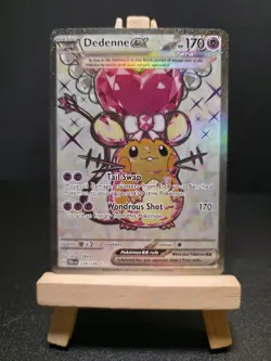 Pokemon TCG Dedenne EX 239/193 Paldea Evolved Ultra Rare Holo Card Near Mint Eng - Image 1