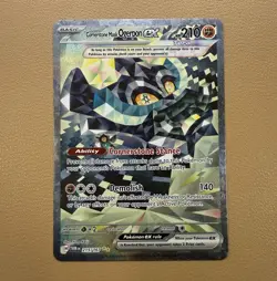 Cornerstone Mask Ogerpon Ex 215/167 SV: Twilight Masquerade SIR Holo Pokemon TCG - Image 1
