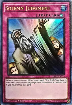 Pokemon - Solemn Judgment RA02-EN075 - Ultra Rare - NM/M - Image 1