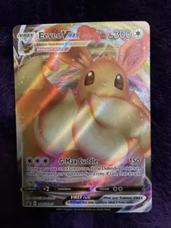 Eevee Vmax - SWSH087 - Black Star Promo - Full Art Pokemon Card. Shining Fates. - Image 1