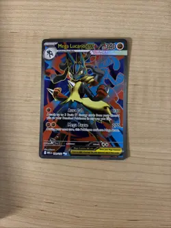 ENGLISH Mega Lucario ex 160/132 Ultra Rare Full Art Pokemon Mega Evolution NM - Image 1