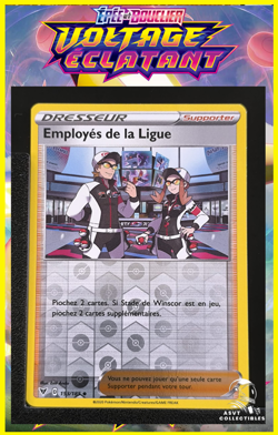 Carte Pokemon Employes de la Ligue 153/185 Reverse EB04 Voltage Eclatant FR - Image 1