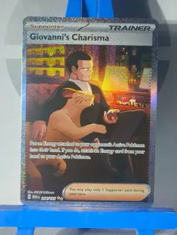 Giovanni's Charisma 204/165 - Scarlet & Violet: 151 - SIR - Pokemon TCG - Image 5
