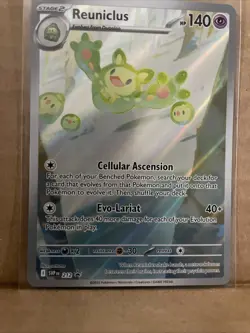 Pokemon TCG Black Bolt & White Flare Illustration Rare Reuniclus Promo SVP 212 - Image 3