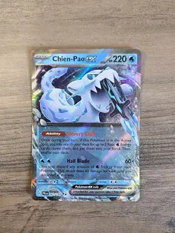 Pokemon TCG Chien-Pao ex 061/193 Paldea Evolved Ultra Rare NM - Image 1