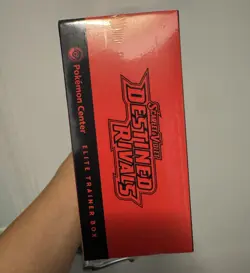 POKEMON CENTER TCG SCARLET & VIOLET DESTINED RIVALS ELITE TRAINER BOX ETB SEALED - Image 4