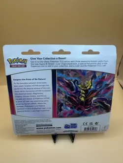 Pokemon TCG Lost Origin Regigigas Promo 3 Booster Blister Pack New Sealed - Image 2