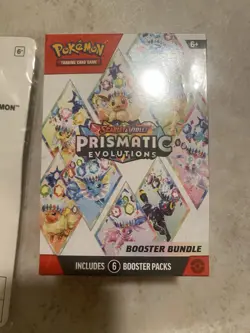 Prismatic Evolutions Booster Packs, Umbreon Pin & Playmat Bundle POKEMON CENTER - Image 5