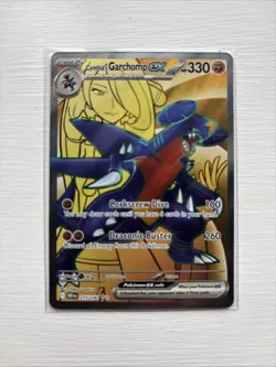 Pokemon TCG Garchomp EX 215/182 Full Art Destined Rivals Cynthia's Garchomp - Image 1