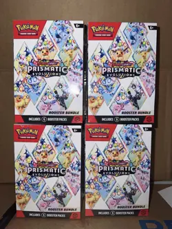 Prismatic Evolutions Booster Bundle *FACTORY SEALED* (LOT OF 4) - Image 2