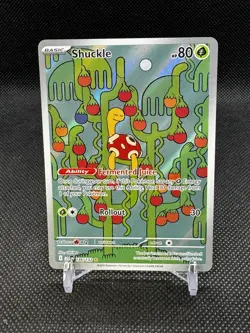Pokemon SHUCKLE 136/132 - Mega Evolution - ILLUSTRATION RARE - Image 1