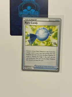 Rare Candy 180/202 Pokemon World Championships Sword & Shield Variant B - Image 1