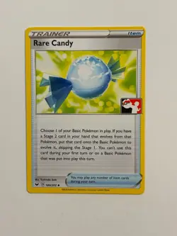 Rare Candy 180/202 Pokemon Prize Pack Series 1 Sword & Shield base variant F - Image 1