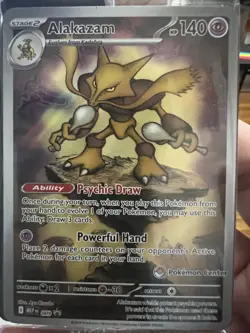 Alakazam Mega Evolution ETB Promo - Pokemon Center Edition Stamped Sealed - Image 1