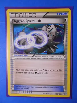 2x Hippopotas 87/160, 2x Aggron Spirit Link 123/160 Pokemon XY Primal Clash NM - Image 2