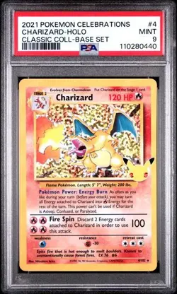 Pokemon Celebrations Big 3 Set Lot Graded PSA 9 Charizard - Blastoise - Venusaur - Image 2