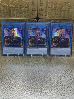 3x I:P Masquerena 1st Edition Secret Rare RA02-EN042 Yu-Gi-Oh! - Image 1