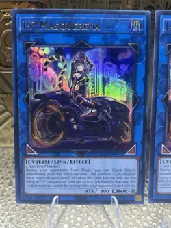 3x I:P Masquerena 1st Edition Secret Rare RA02-EN042 Yu-Gi-Oh! - Image 2