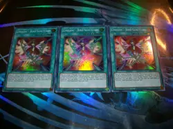 3x Lyrilusc - Bird Sanctuary 1st Edition Super Rare LED8-EN040 Yu-Gi-Oh! - Image 1
