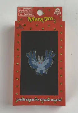Pin Club First Edition MetaZoo Cryptid Nation Mothman Pin and Promo Card Set New - Image 1