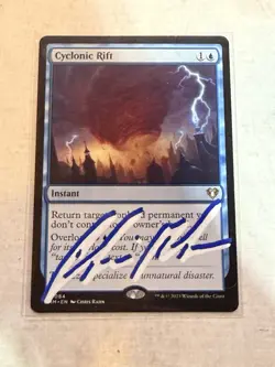 Magic the Gathering Card Lot Signed By Chris Rahn - Sheoldred - Cyclonic Rift - Image 3