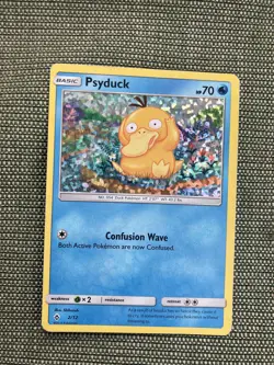 Pokemon TCG 2018 McDonald's Promo Card Psyduck Holo Limited Edition 2/12 - Image 1