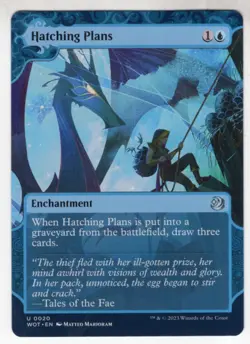 MTG Wilds Of Eldraine Enchanting Tales Card #20 Hatching Plans - Image 1